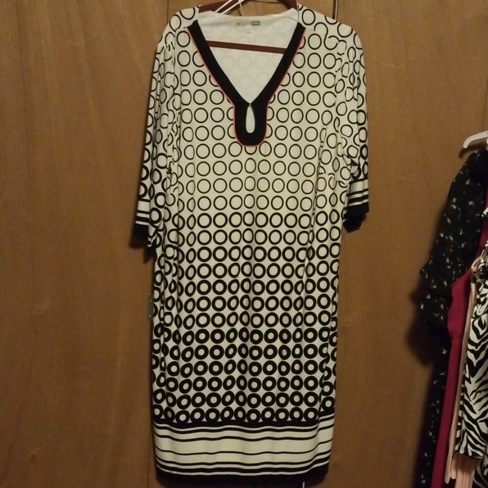 Casual polka dot dress 24W